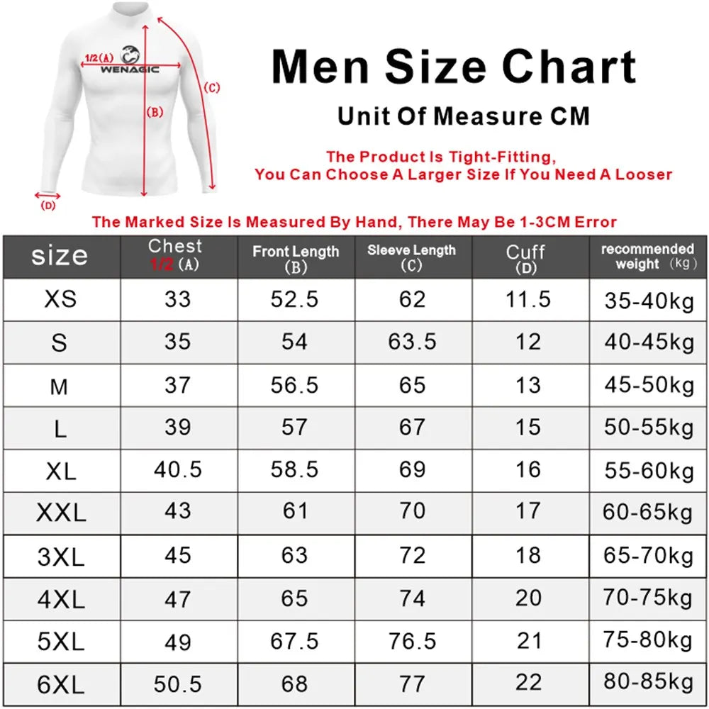 
                  
                    New Men Rash Guard Surfing Diving Suits UV Protection Tights Rashguard Long Sleeve Swim Float Suit Swimming T Shirt Surf Clothes
                  
                