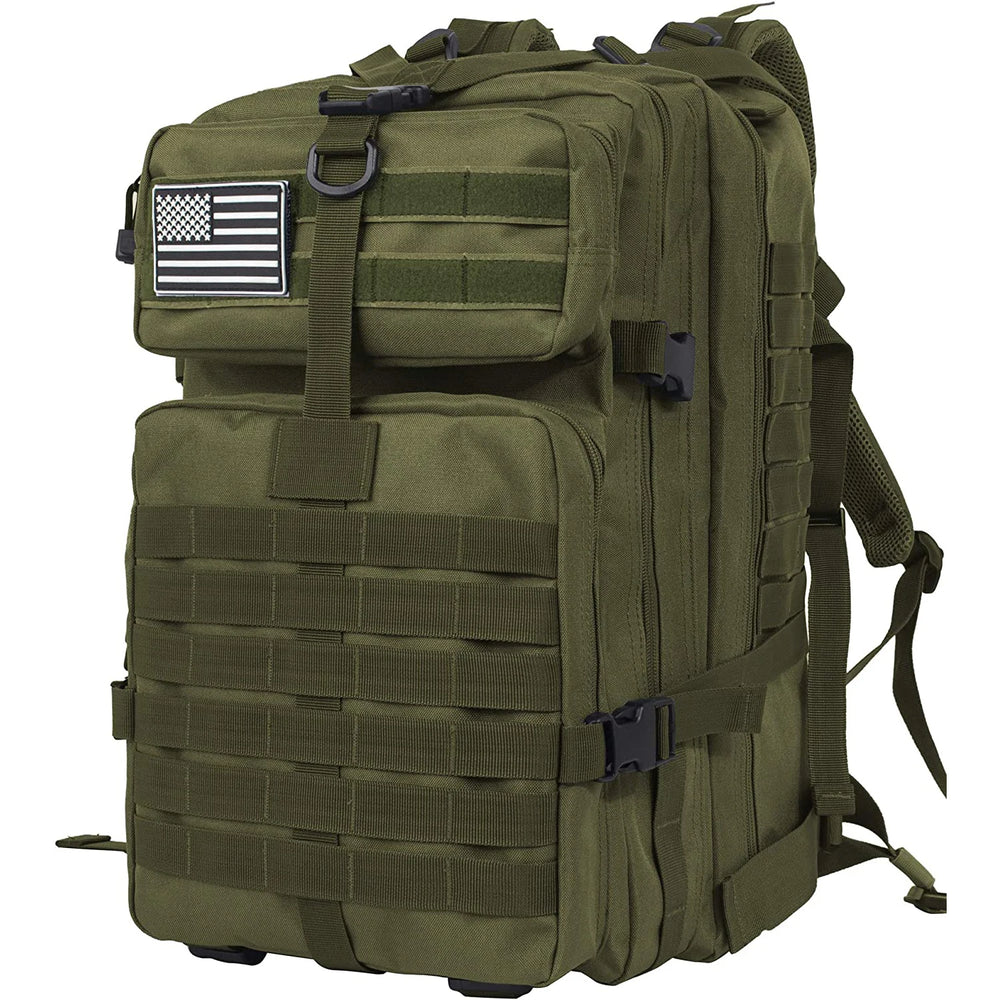 
                  
                    QT&QY 50L Man Tactical Backpacks Outdoor Traveling Bags Outdoor 3P School Pack EDC Molle Pack For Trekking Hunting Bag
                  
                