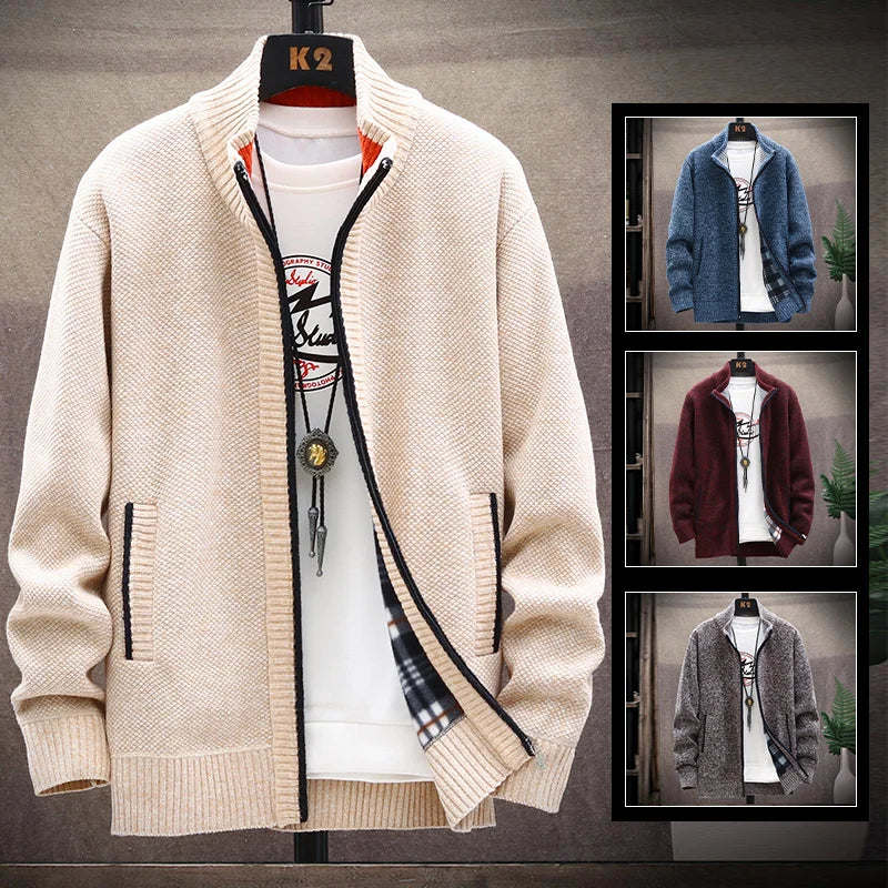 
                  
                    MOUNT New Spring Autumn Knitted Sweater For Men Fashion Slim Fit Cardigan Men Causal Sweaters...
                  
                