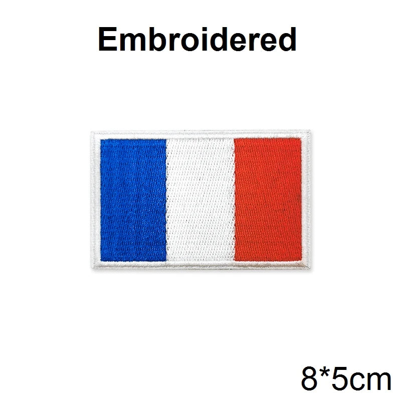 
                  
                    MOUNT PVC/Embroider Flag Patches UK Spain France Germany US Russia Tactical Hook Badge Rubber...
                  
                