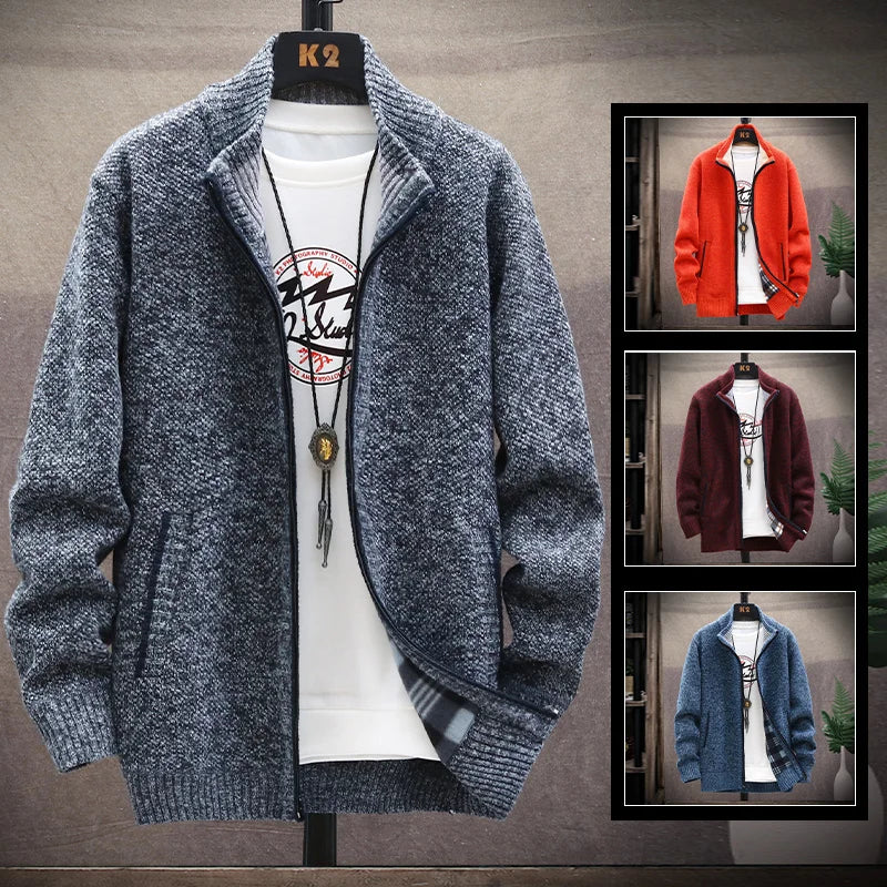 
                  
                    MOUNT New Spring Autumn Knitted Sweater For Men Fashion Slim Fit Cardigan Men Causal Sweaters...
                  
                