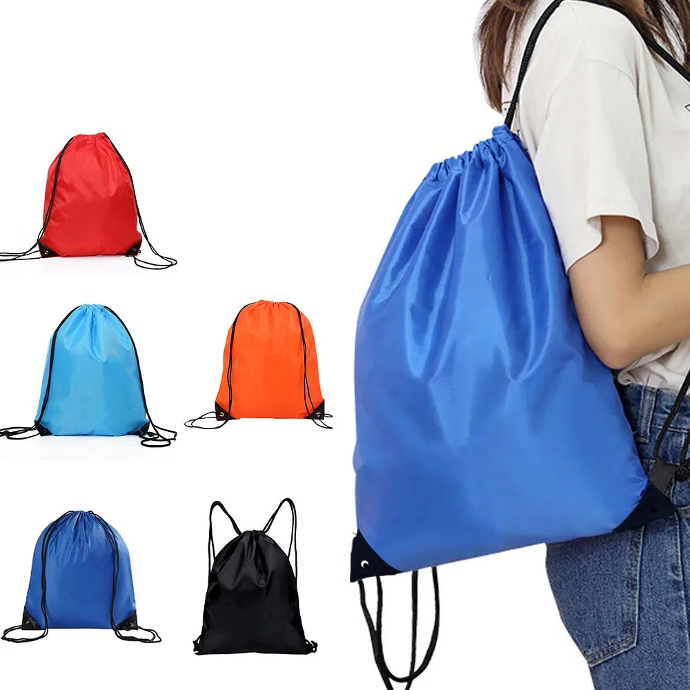 
                  
                    Waterproof Gym Bag Drawstring Sack Fitness Travel Outdoor Backpack DIY Daybag Shopping Bags Swimming Basketball Yoga Sports Bags
                  
                