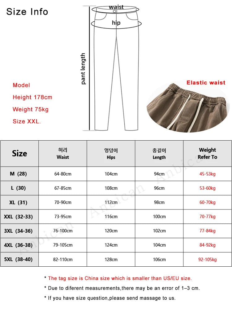 
                  
                    2023 Autumn New Men's Cargo Pants Multi-Pockets Streetwear Baggy Jogger Trousers
                  
                