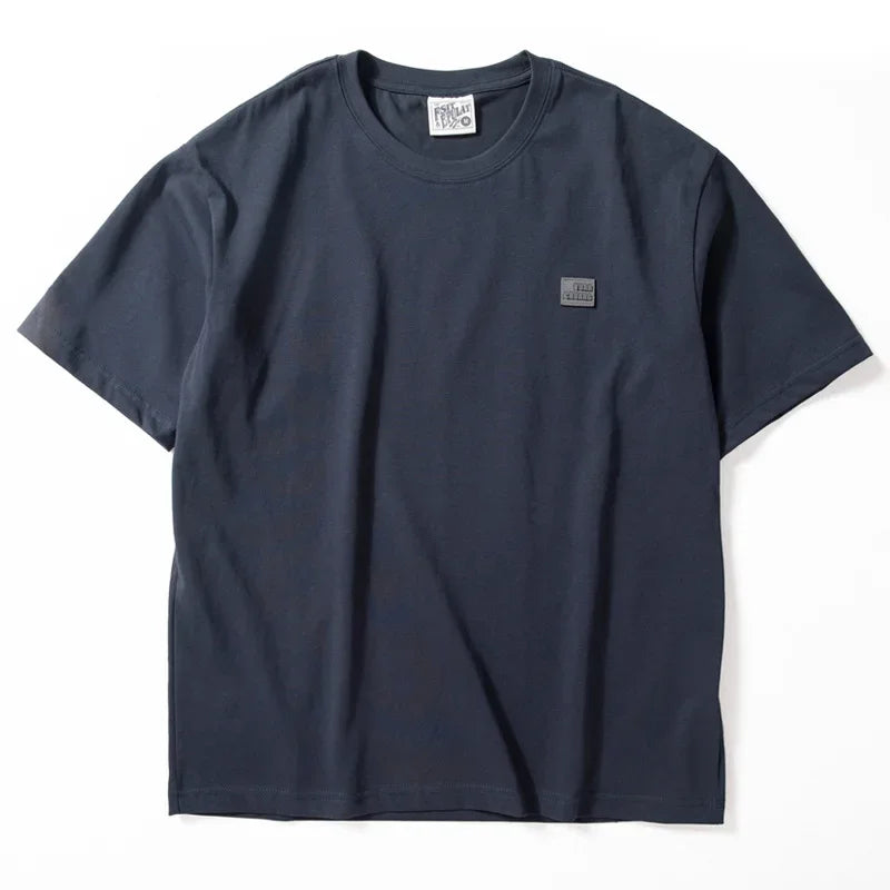 Men's Ice Silk Short Sleeve T-Shirt Summer Thin Breathable Top Versatile Loose-Fit Casual Half Sleeve Body T-Shirt
