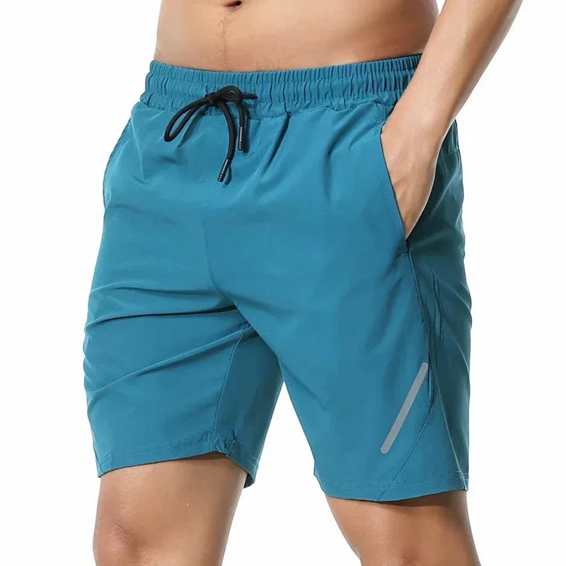 Mens Running Shorts Gym Wear Fitness Workout Shorts Men Sport Short Pants Tennis Basketball Soccer Training New