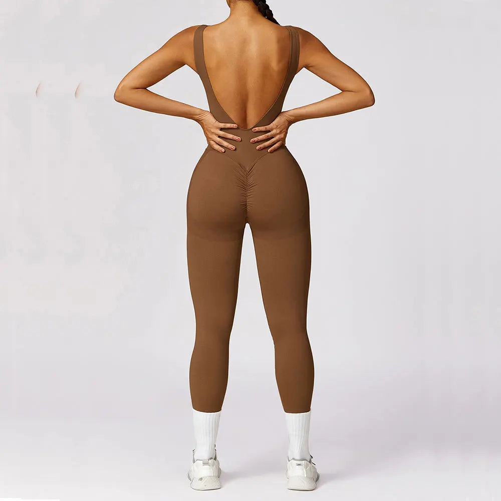 
                  
                    Yoga Set Seamless Jumpsuits One Piece Women's Tracksuit Fitness Workout Rompers Sportswear Gym Set Workout Clothes For Women
                  
                