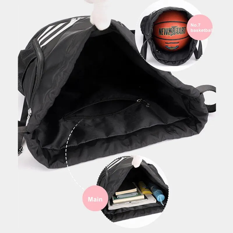 
                  
                    Sport Basketball Backpack Travel Outdoor Waterproof Swimming Fitness Travel Sports Bag Basketball Pouch Hiking Climbing Backpack - MOUNT
                  
                