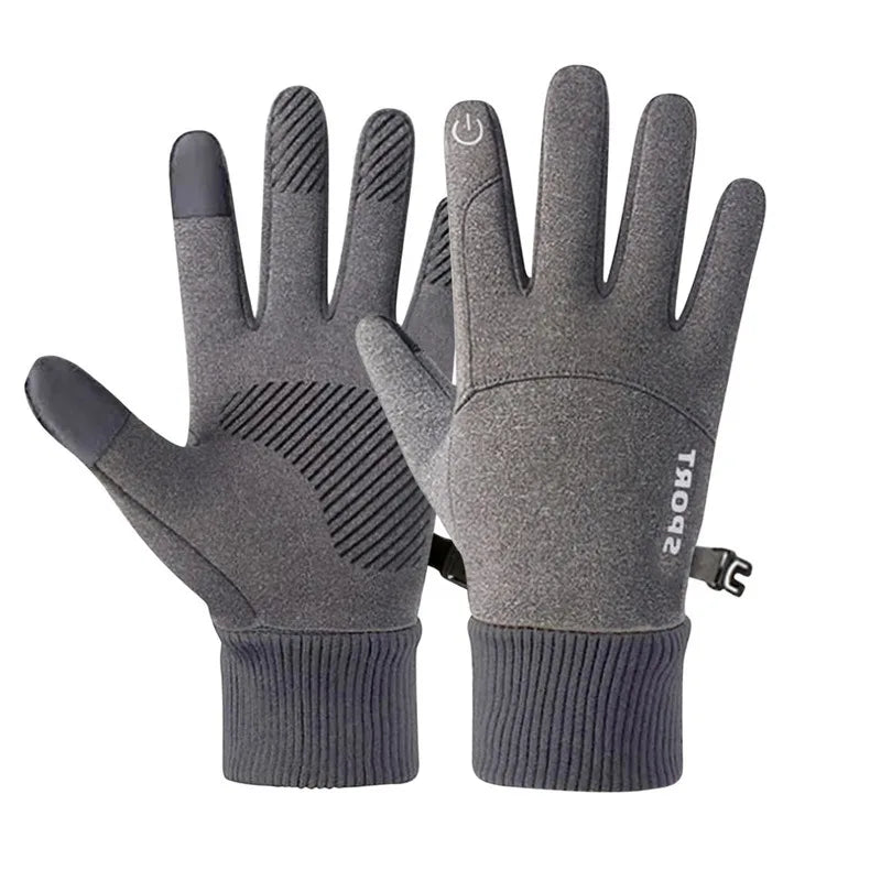 
                  
                    Men Winter Waterproof Cycling Gloves Outdoor Sports Ski Running Motorcycle Touch Screen Fleece Gloves Non-Slip Warm Full Fingers
                  
                