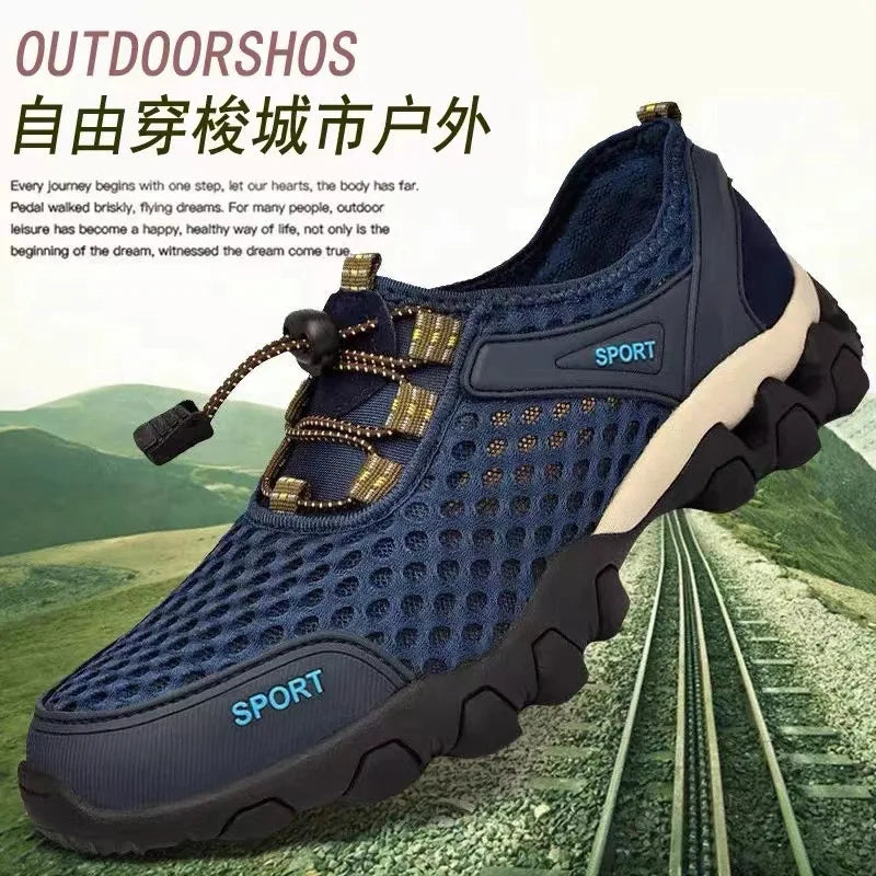 
                  
                    Casual Tennis Sneakers Summer Fashion Breathable Mesh Shoes Non-Slip Hiking Shoe Sneaker
                  
                