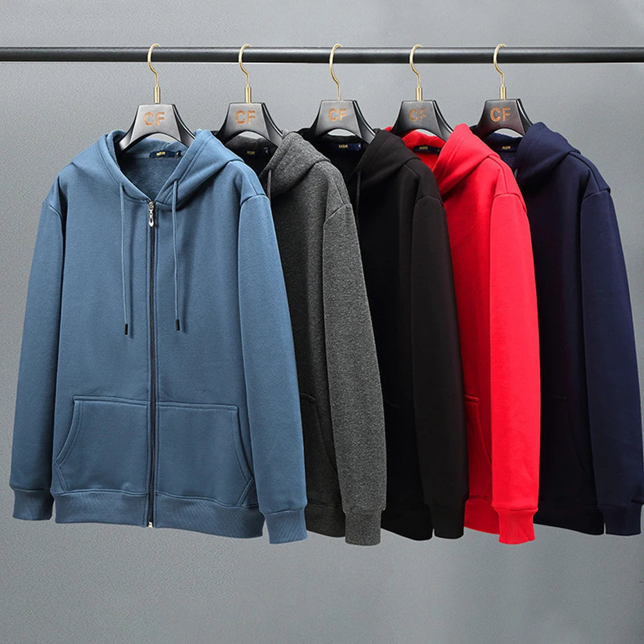 
                  
                    Plus Size 10XL 12XL Hoodie Men Autumn Winter Fleece Hoodies Solid Color Jacket Hoodies Big Size 12XL Blue Black Red Grey
                  
                