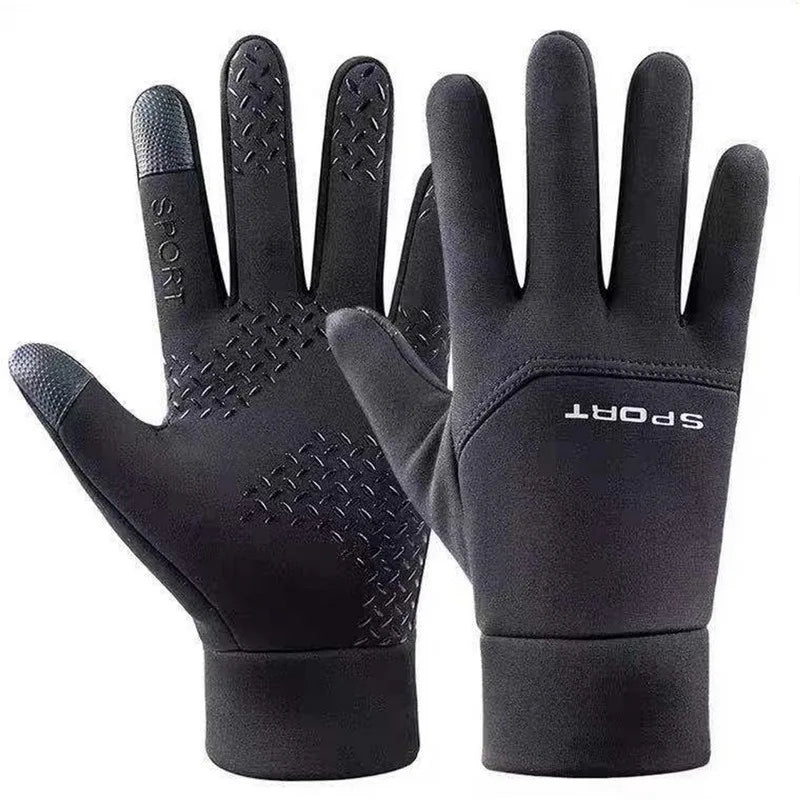 
                  
                    Men Winter Waterproof Cycling Gloves Outdoor Sports Ski Running Motorcycle Touch Screen Fleece Gloves Non-Slip Warm Full Fingers
                  
                