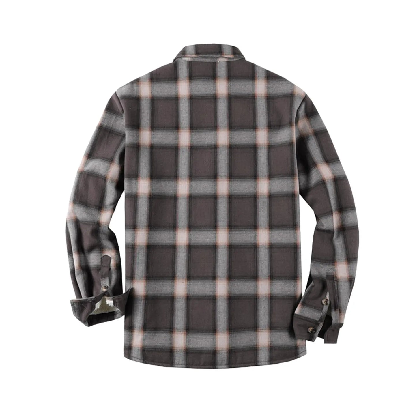 
                  
                    MOUNT Men's Casual Fashion Plaid Printing Loose Lapel Long Sleeve Shirt Tops Blouse
                  
                