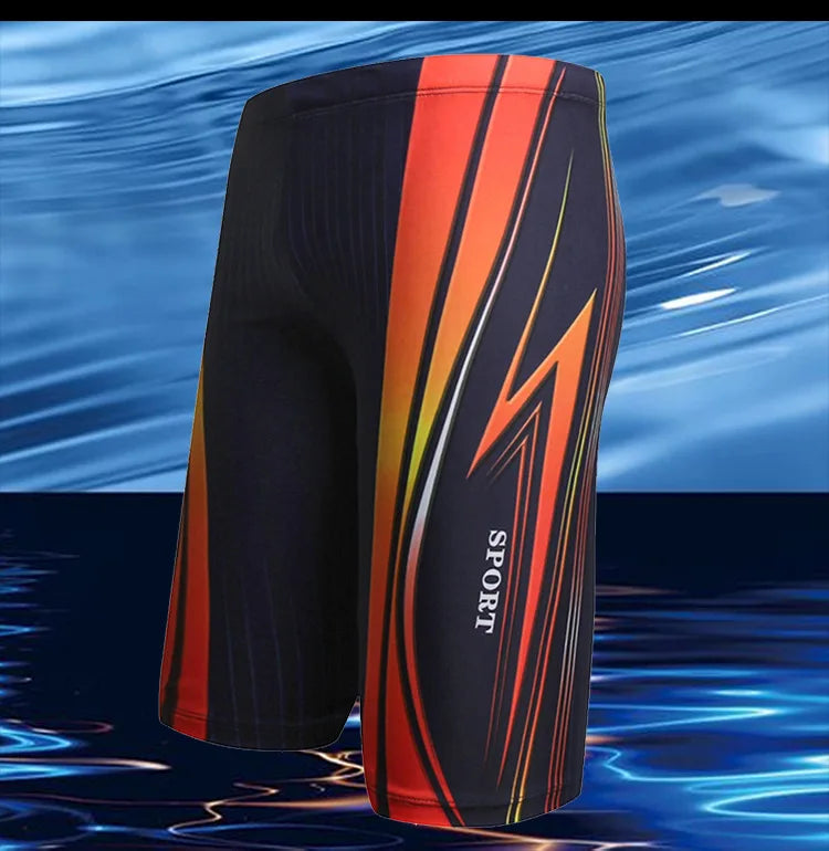 
                  
                    Men's Swimming Five Minute Shorts Beach Surfing Long Legs Quick Dry Swimming Trunks Anti-embarrassment Running Sport Board
                  
                