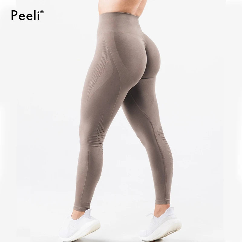 Amplify Contour Leggings Women Scrunch Butt Seamless Leggings High Waist Gym Leggings Workout Push Up Yoga Pants Sports Leggings