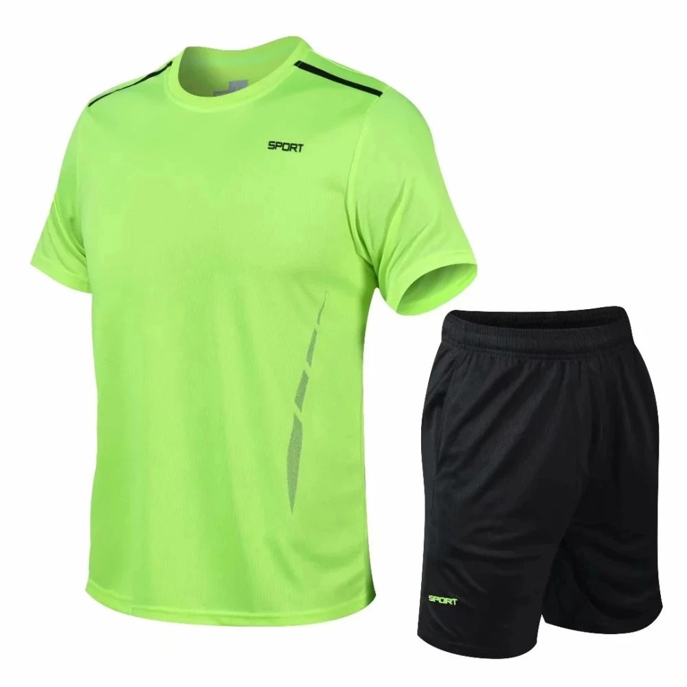 
                  
                    Running Sets Men Summer Sport Suits Sportswear - MOUNT
                  
                