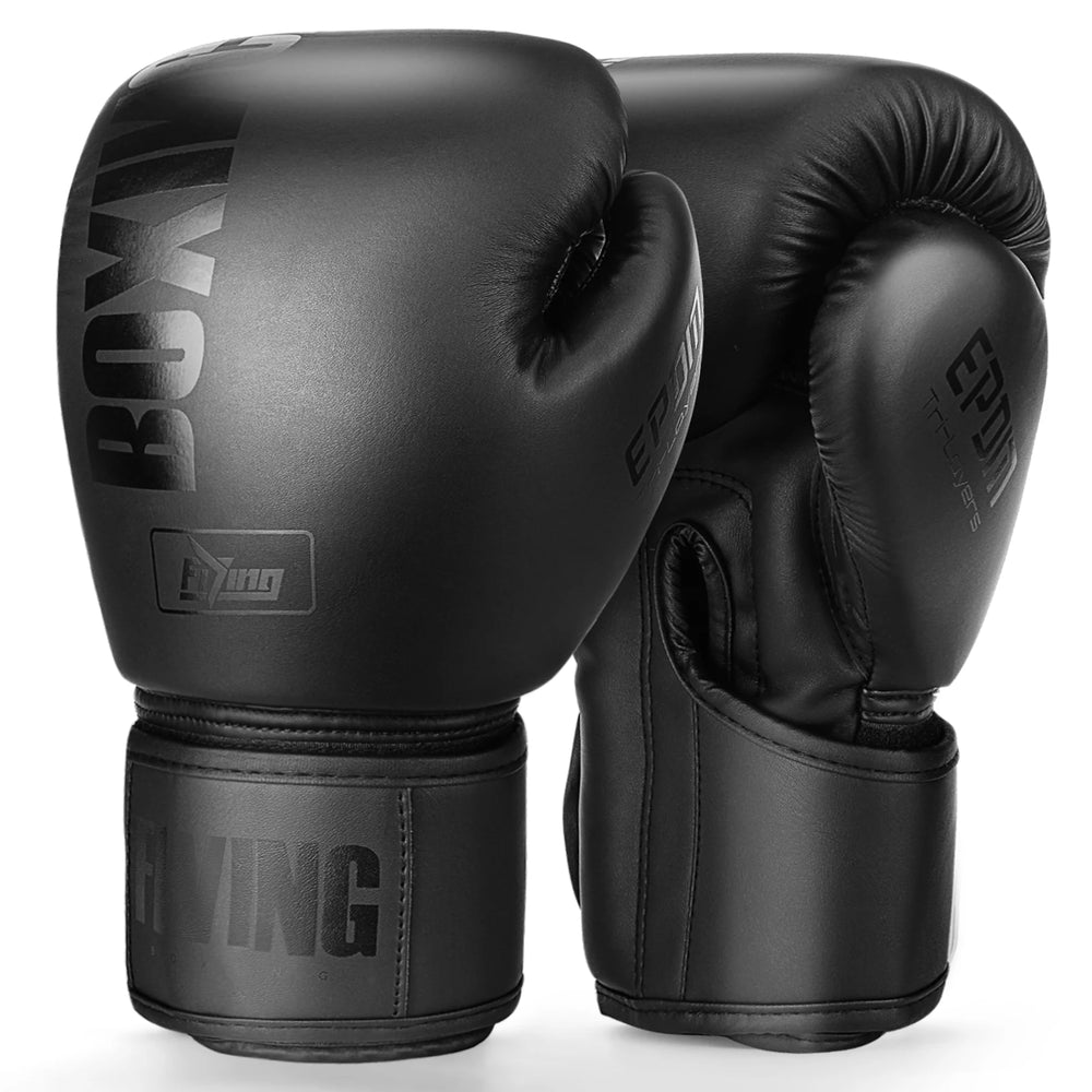 FIVING 10 12 14 16oz Boxing Gloves PU Leather Muay Thai Guantes De Boxeo Free Fight MMA Sandbag Training Glove For Men Women