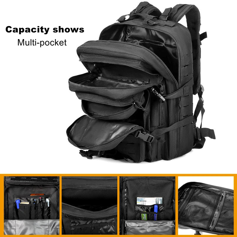 
                  
                    35/45/50L 900D Nylon Waterproof Backpack Outdoor Military Rucksacks Tactical Sports Camping Hiking Trekking Fishing Hunting Bag
                  
                