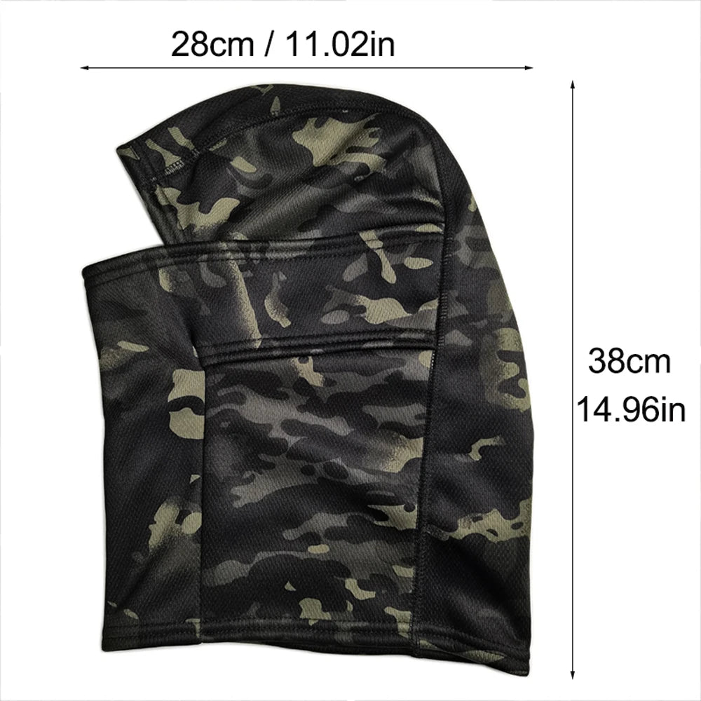 
                  
                    Winter Fleece Warm Camouflage Balaclava Outdoor Cold-proof Ski Cycling Full Face Mask Motorcycle Mask Helmet Lining
                  
                