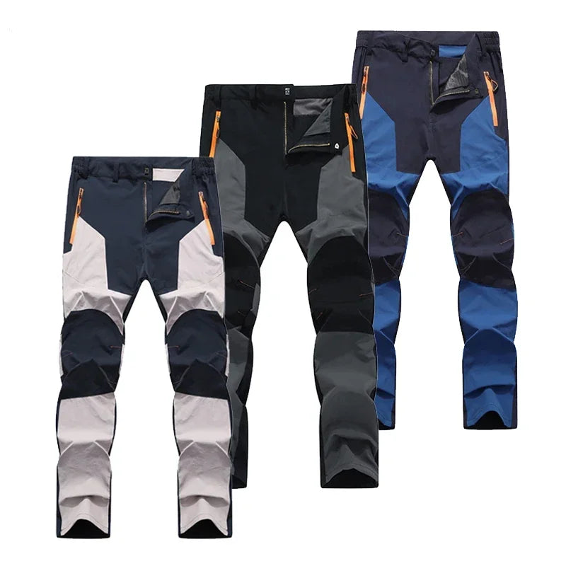 
                  
                    Patchwork Men's Hiking Pants Sports Waterproof Trousers Summer  Windproof Climbing Wear-resistant Breathable Pants
                  
                