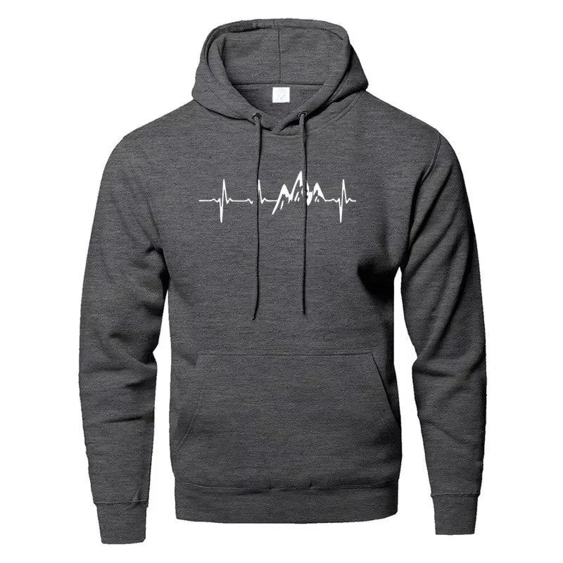 
                  
                    MOUNT Mountain Heartbeat Hoodies for Man Sweatshirt Autumn Long Sleeve Hooded Sweatshirt Hoodie...
                  
                