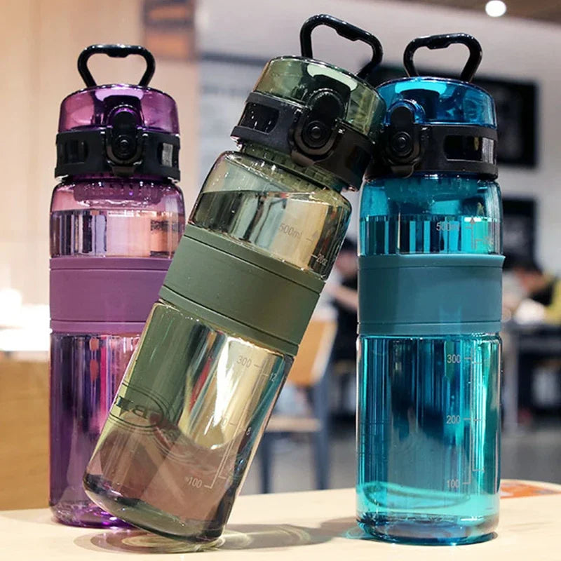Convenient Student Sport Water Cup Plastic Portable Water Container Couple Mug Large Capacity Outdoor Travel Sport Water Bottle