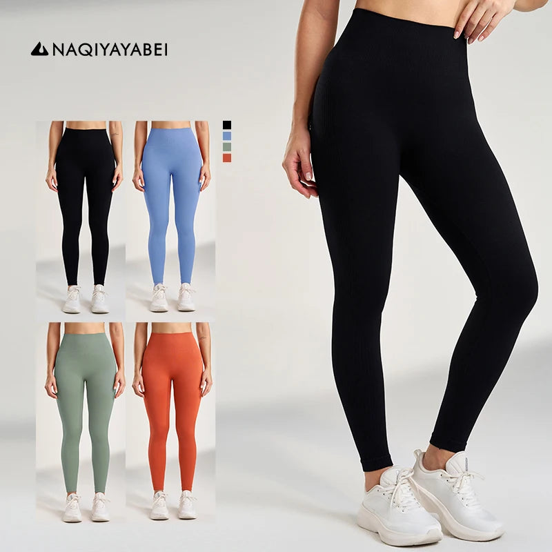 
                  
                    Gym Running Yoga Pants Women's Sports Leggings Long Pants High Waisted Tummy Tightening Elastic Sports Pants
                  
                