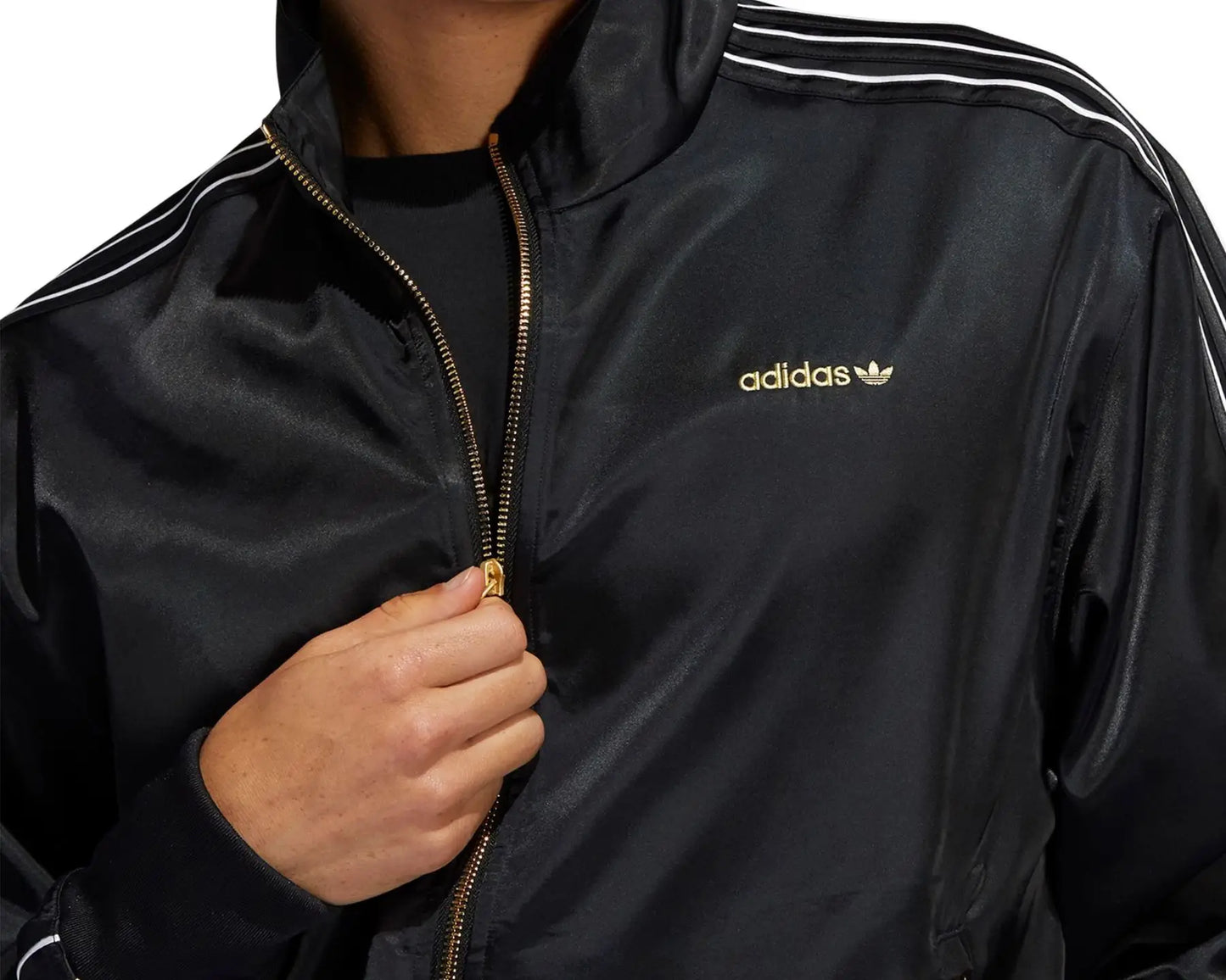 
                  
                    Adidas Original Fb Satin Tt Mens Casual Jacket Sport & Luxury Black Color
                  
                