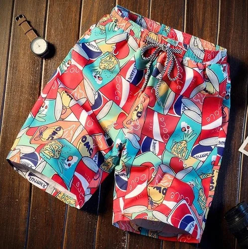 
                  
                    Mens Fashion Summer Beach Shorts Funny 3d Printed Short Pants Male Swimsuit Streetwear Loose Breathable Beachwear Shorts Pants
                  
                