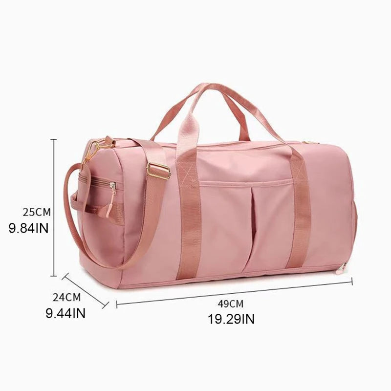 
                  
                    Gym Bag for Women with Shoe Compartment Durable Lightweight Yoga Large Handbag - MOUNT
                  
                