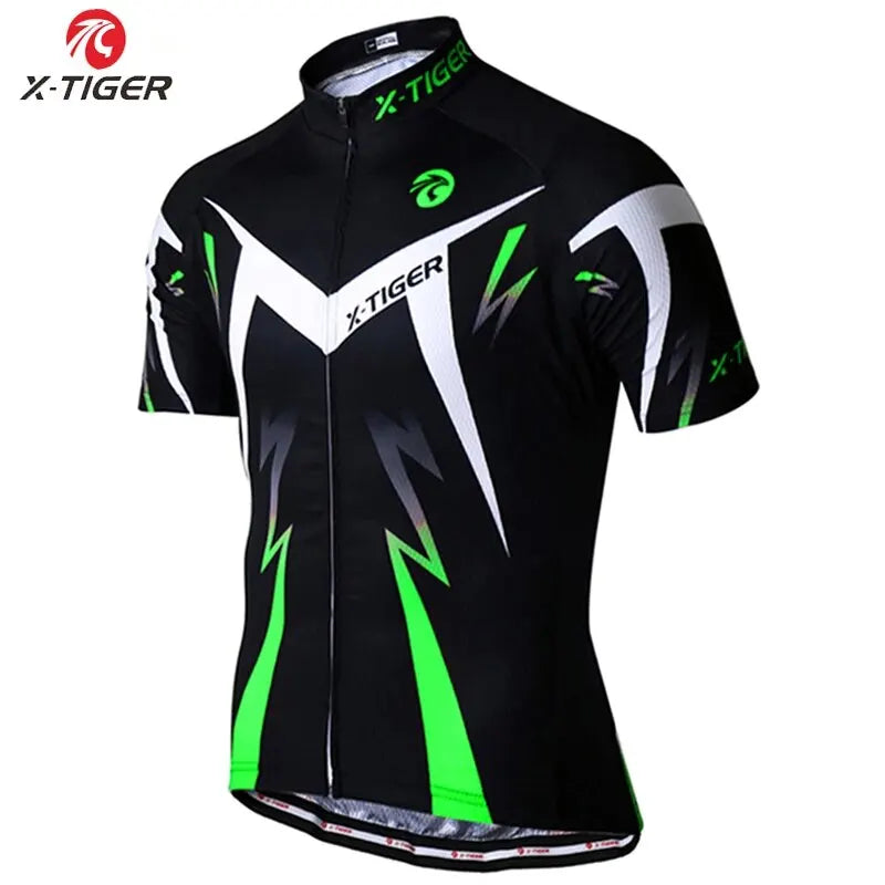 X-Tiger Pro Cycling Jerseys Ropa Ciclismo Mountain Bike Clothing Quick-dry Men's Racing Bicycle Clothes MTB Sportswear
