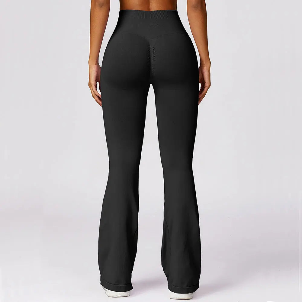 
                  
                    Seamless Flare Leggings Yoga Pants Women High Waist Wide Leg Pants Women Gym Workout Fitness Sports Flared Pant Dance Trousers
                  
                