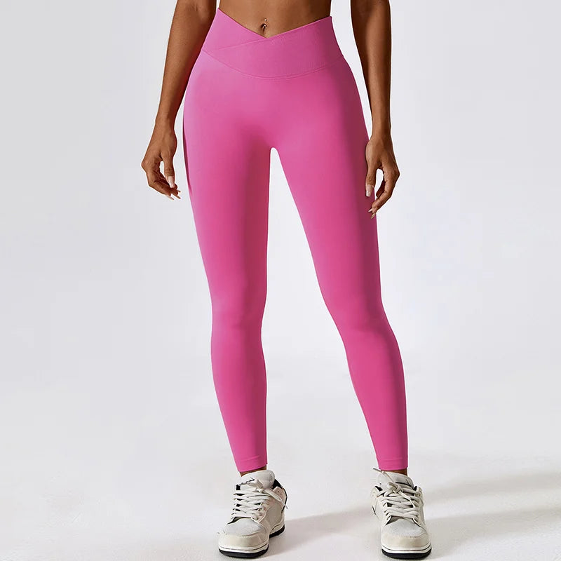 
                  
                    Seamless High Waist Sport Pants for Women Scrunch Butt Gym Leggings Yoga Wear Fitness Tights Push Up Active Wear
                  
                