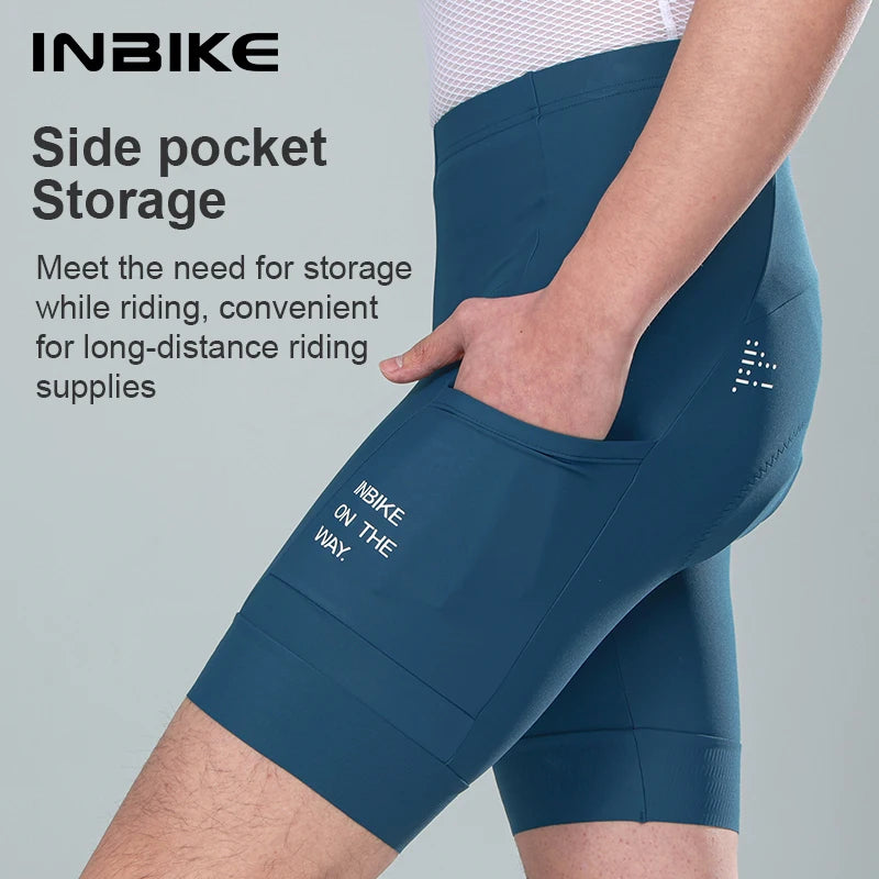 
                  
                    INBIKE Summer Cycling Shorts Bicycle Pants Shock-absorbing Men's Cycling Clothing Mountain Road Bike Tousers for Men With pocket
                  
                