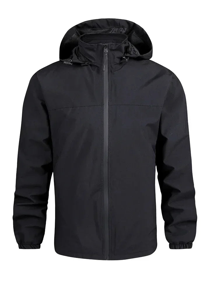 New Men's Jacket Outdoor Windproof, Waterproof, Detachable Design Ultra-thin Breathable Windbreaker Simple Men's Jacket