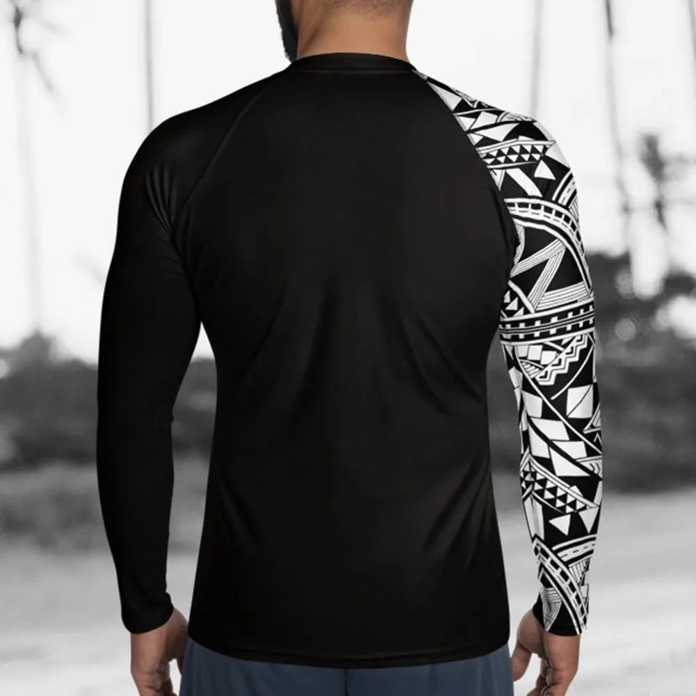 
                  
                    New Men Rash Guard Surfing Diving Suits UV Protection Tights Rashguard Long Sleeve Swim Float Suit Swimming T Shirt Surf Clothes
                  
                