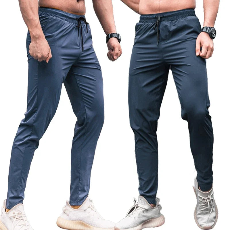 High Quality Men Running Fitness Sweatpants Male Casual Outdoor Training Sport Long Pants Jogging Workout Trousers Bodybuilding - MOUNT