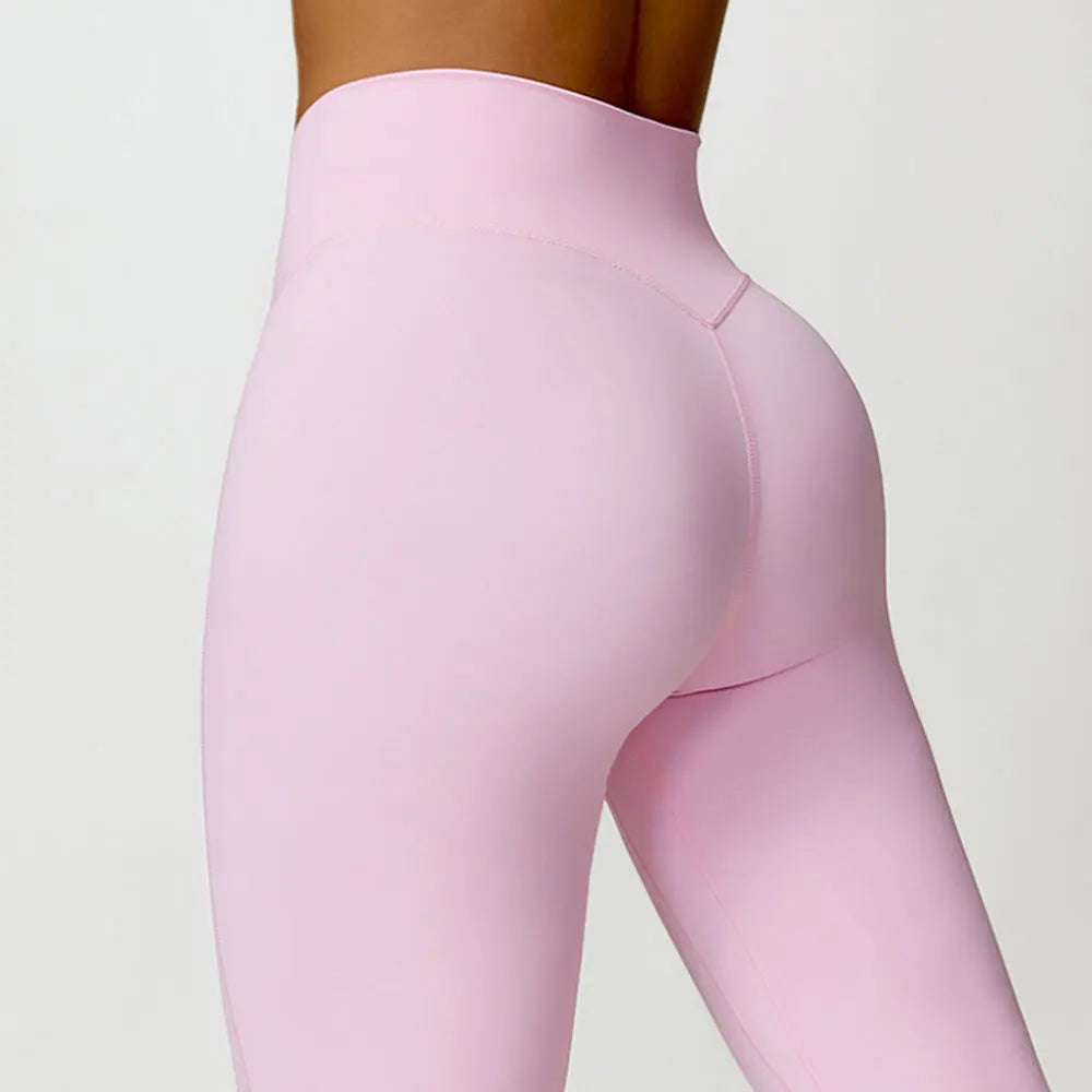 Women High Waist Yoga Pants Fitness Legging Workout Training Tights Running Pants Seamless Sport Leggings Gym Clothing