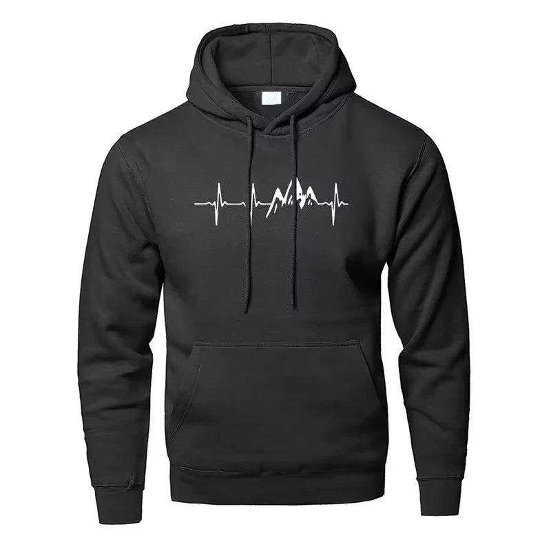 
                  
                    MOUNT Mountain Heartbeat Hoodies for Man Sweatshirt Autumn Long Sleeve Hooded Sweatshirt Hoodie...
                  
                