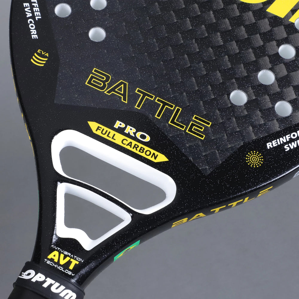 
                  
                    OPTUM BATTLE 12K Carbon Fiber Rough Surface Beach Tennis Racket With Cover Bag
                  
                