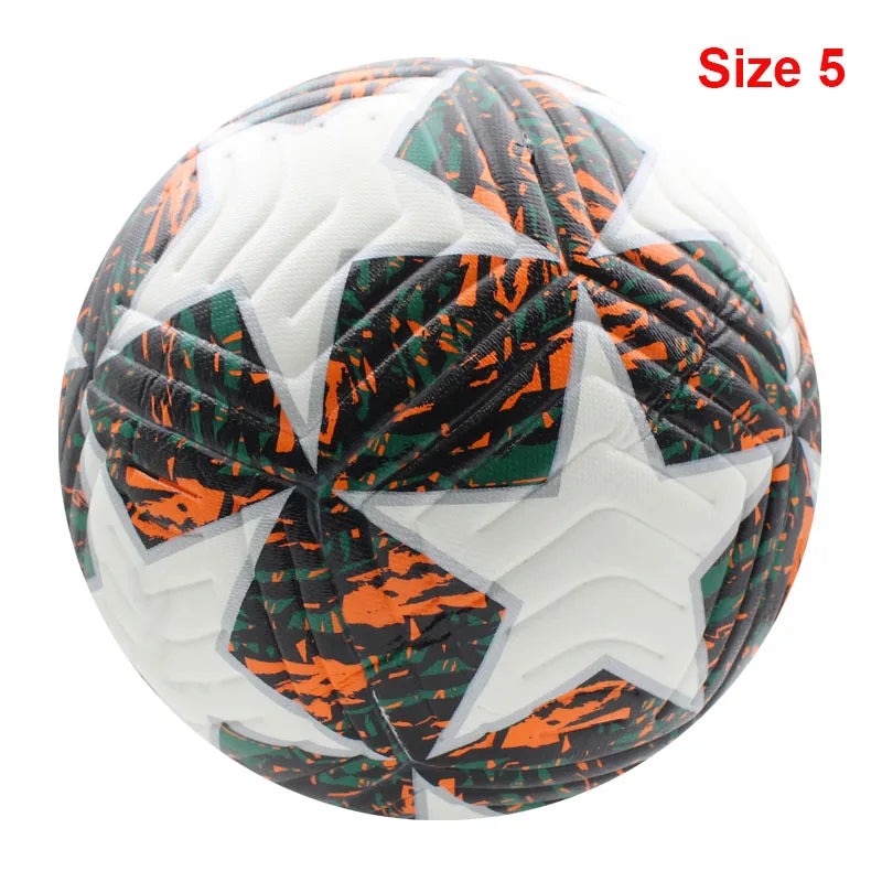 
                  
                    High Quality Soccer Balls Official Size 4/5 PU Material Seamless Goal Team Outdoor Match Game Football Training Ballon De Foot
                  
                