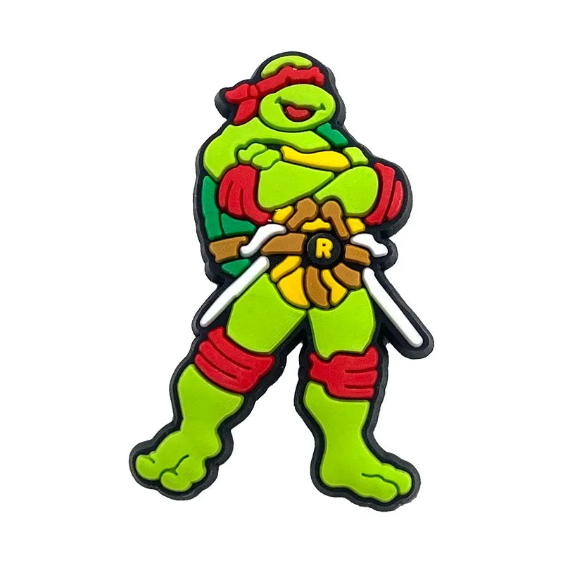 
                  
                    New Ninja Turtle Collection Shoe Charms for Crocs  PVC Shoe Accessories Sandal Decoration DIY for Men Women Kids Party Gifts
                  
                