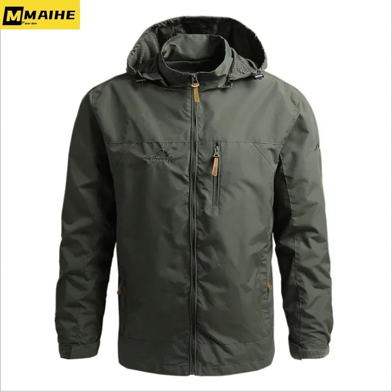 
                  
                    Gorpcore Jacket Men's Military Tactical Hunting Jacket Men's Autumn Casual Waterproof Windbreaker Men's Coat Pocket Work Clothes
                  
                