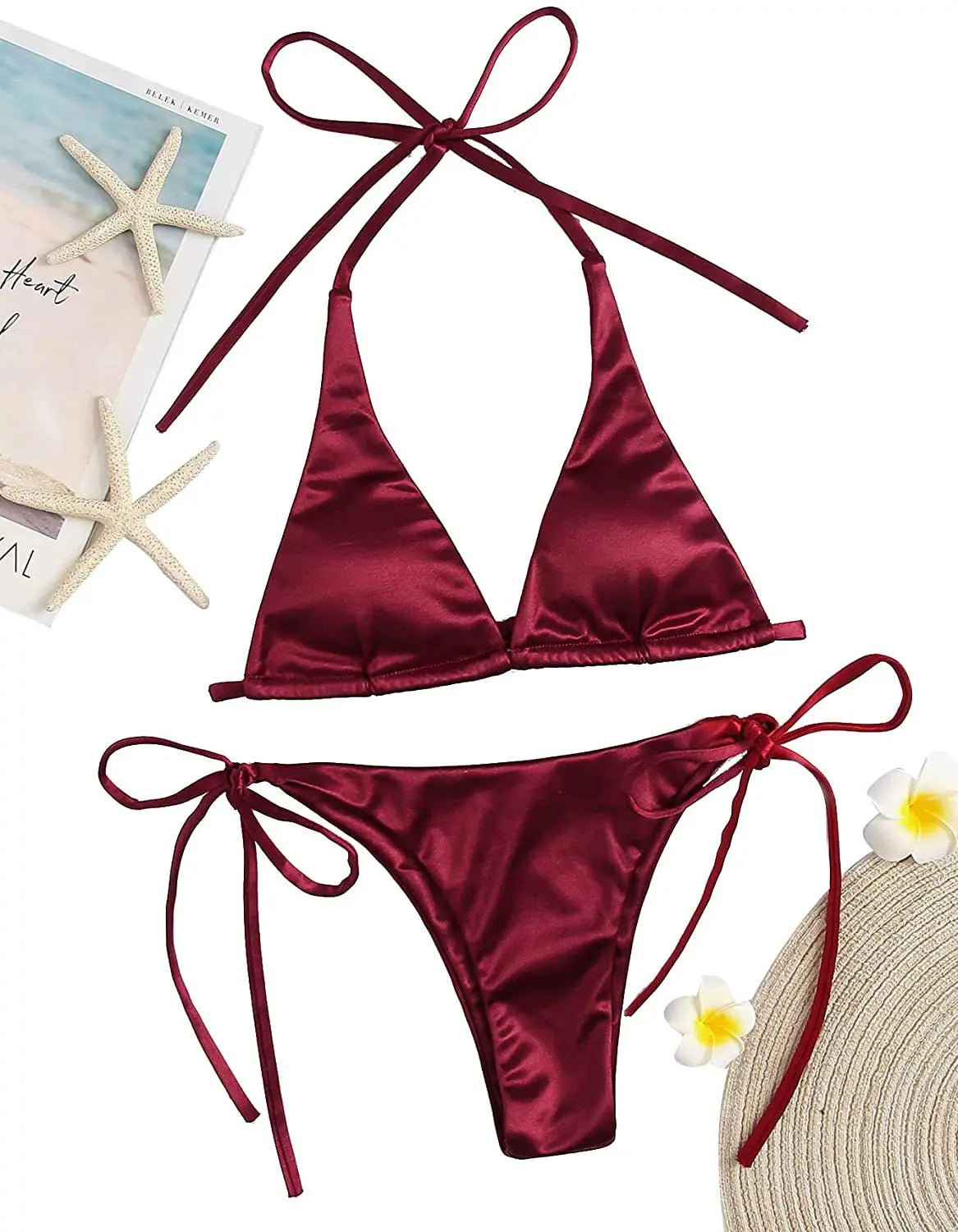 
                  
                    Swimwear Thong Bikini Set Sexy New Gold Swimsuits Woman Sexy Bathing Suits Bikinis Triangle Bandage Female Beachwear
                  
                