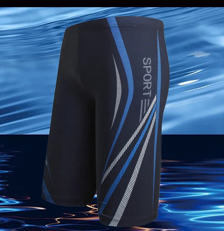 
                  
                    Men's Swimming Five Minute Shorts Beach Surfing Long Legs Quick Dry Swimming Trunks Anti-embarrassment Running Sport Board
                  
                