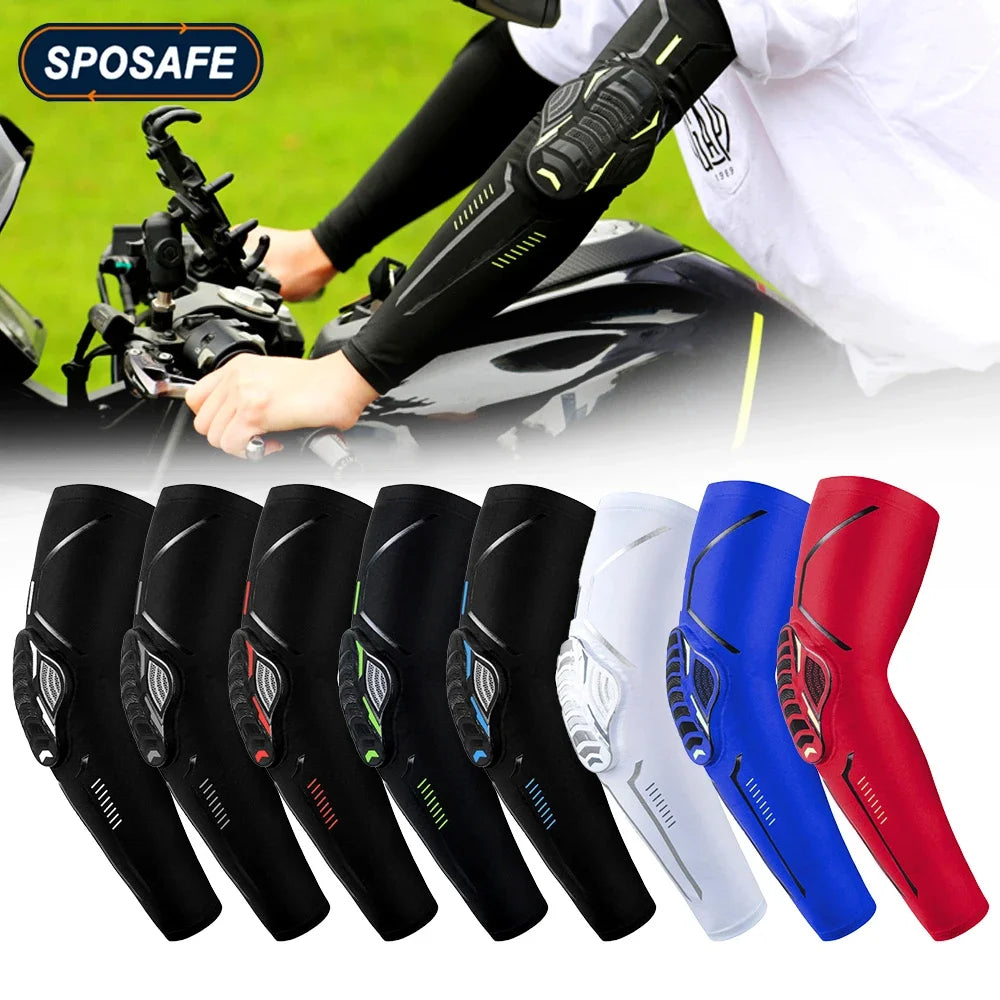 1Pcs Sports Crashproof Elbow Support Pads Breathable Arm