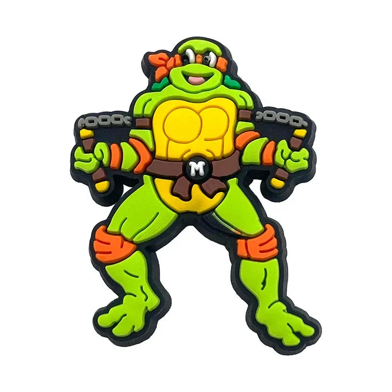 
                  
                    New Ninja Turtle Collection Shoe Charms for Crocs  PVC Shoe Accessories Sandal Decoration DIY for Men Women Kids Party Gifts
                  
                