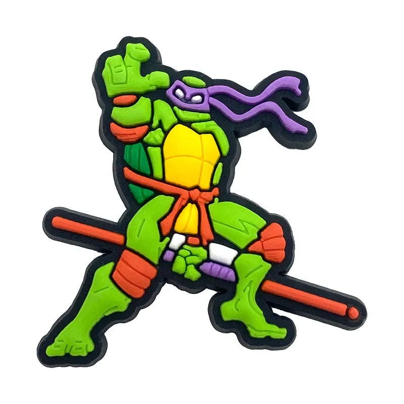 
                  
                    New Ninja Turtle Collection Shoe Charms for Crocs  PVC Shoe Accessories Sandal Decoration DIY for Men Women Kids Party Gifts
                  
                