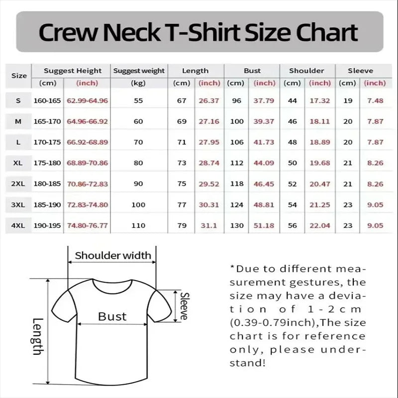 
                  
                    T-shirt Summer New Fashion Men's English Letter Printing Pattern Casual Loose Street Fitness High Quality Cotton Top
                  
                