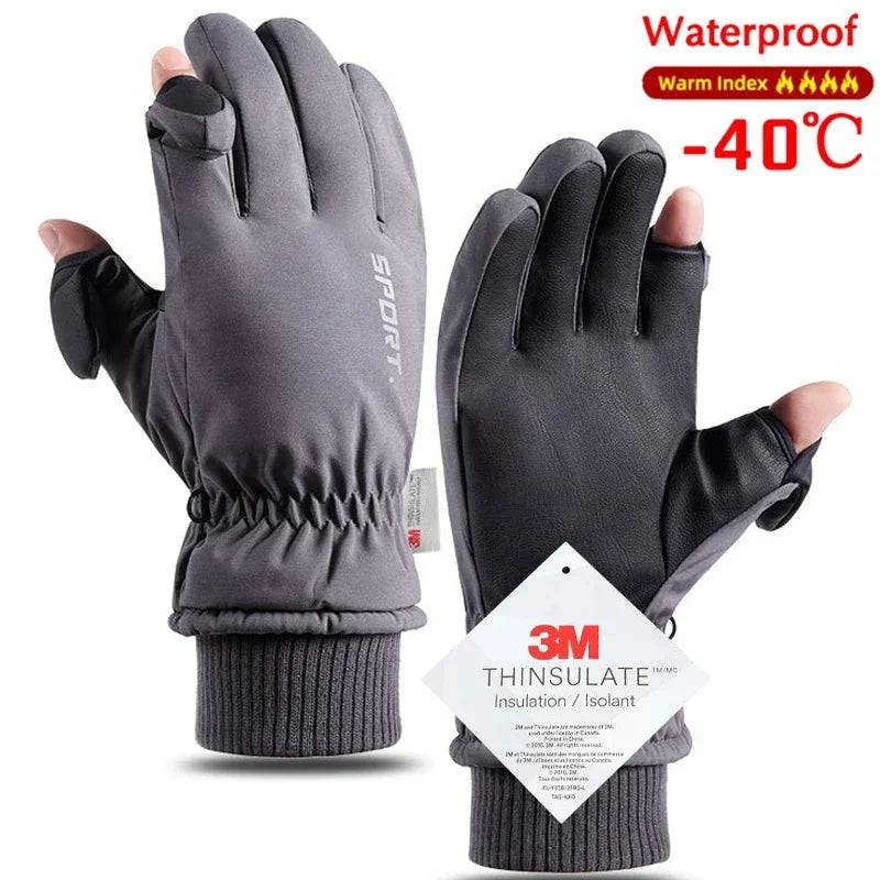 
                  
                    Winter Men Women Gloves TouchScreen Waterproof Windproof Gloves Outdoor Sports Warm Cycling Snow Ski Gloves Full Finger Non-slip
                  
                