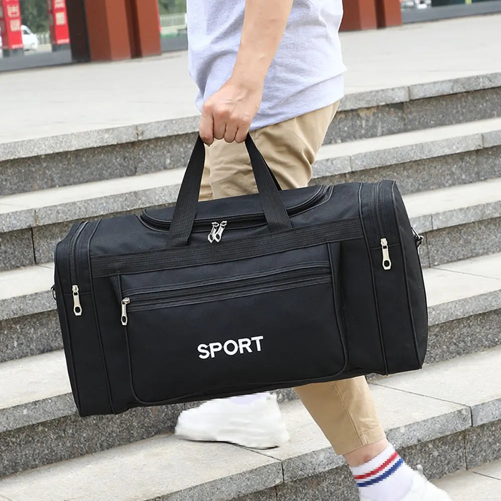 YIXIAO Big Capacity Sports Fitness Bag For Men Outdoor Yoga Gym Handbag Messenger Multifunction Travel Training Shoulder Bags